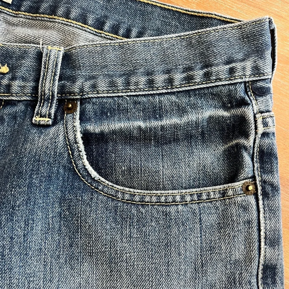 J.Crew Factory Men’s Relaxed Fit Jeans 34x34 100% Cotton Medium Wash
